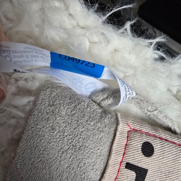 NWT JKT Vegan Sheepskin Vest Anthropologie Tan Pockets Hook and Eye Size XS - Picture 10 of 10